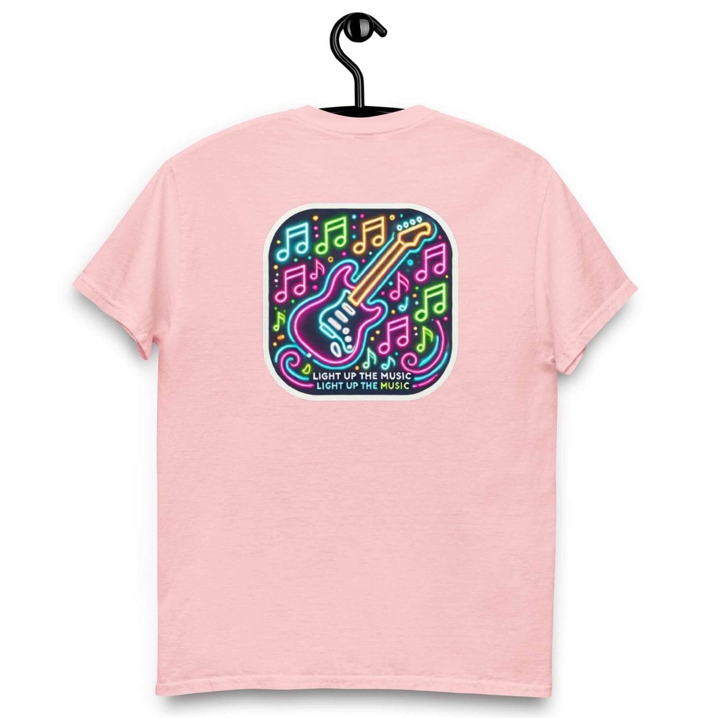 Light Up the Music Unisex Guitar T-shirt guitarmetrics