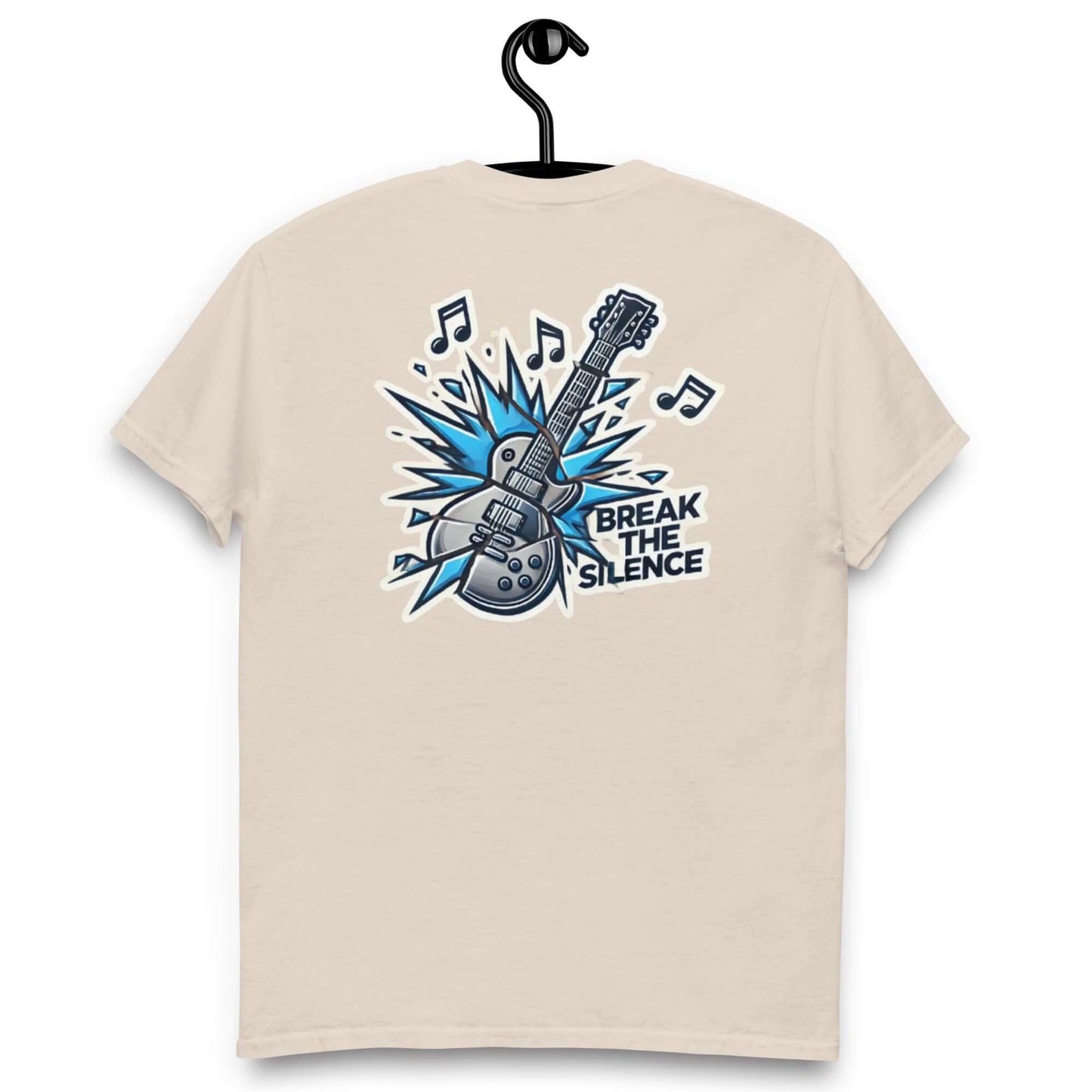 Break the Silence Unisex Guitar classic tee guitarmetrics