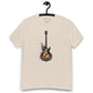 Illustrated Guitar Unisex classic tee Natural guitarmetrics