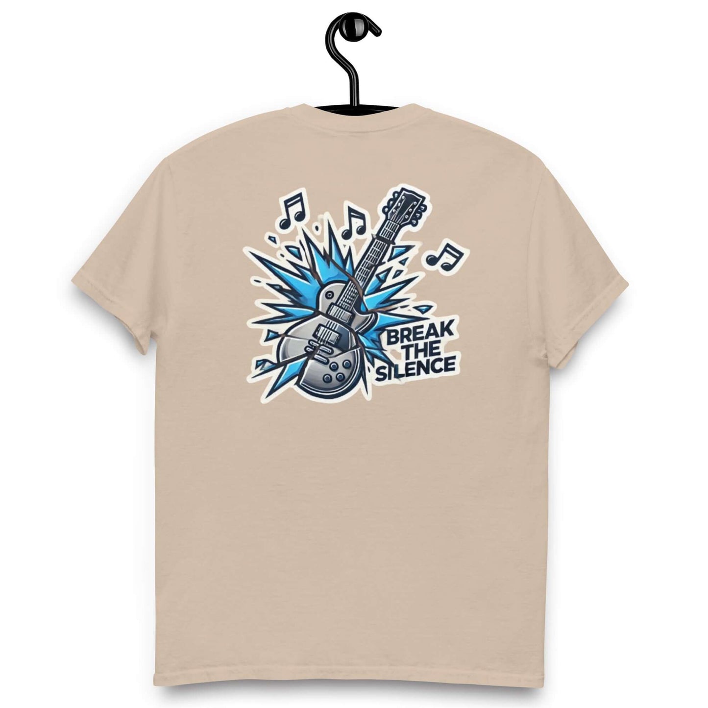 Break the Silence Unisex Guitar classic tee guitarmetrics