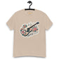 Melody in Bloom Unisex Guitar T-shirt Sand guitarmetrics