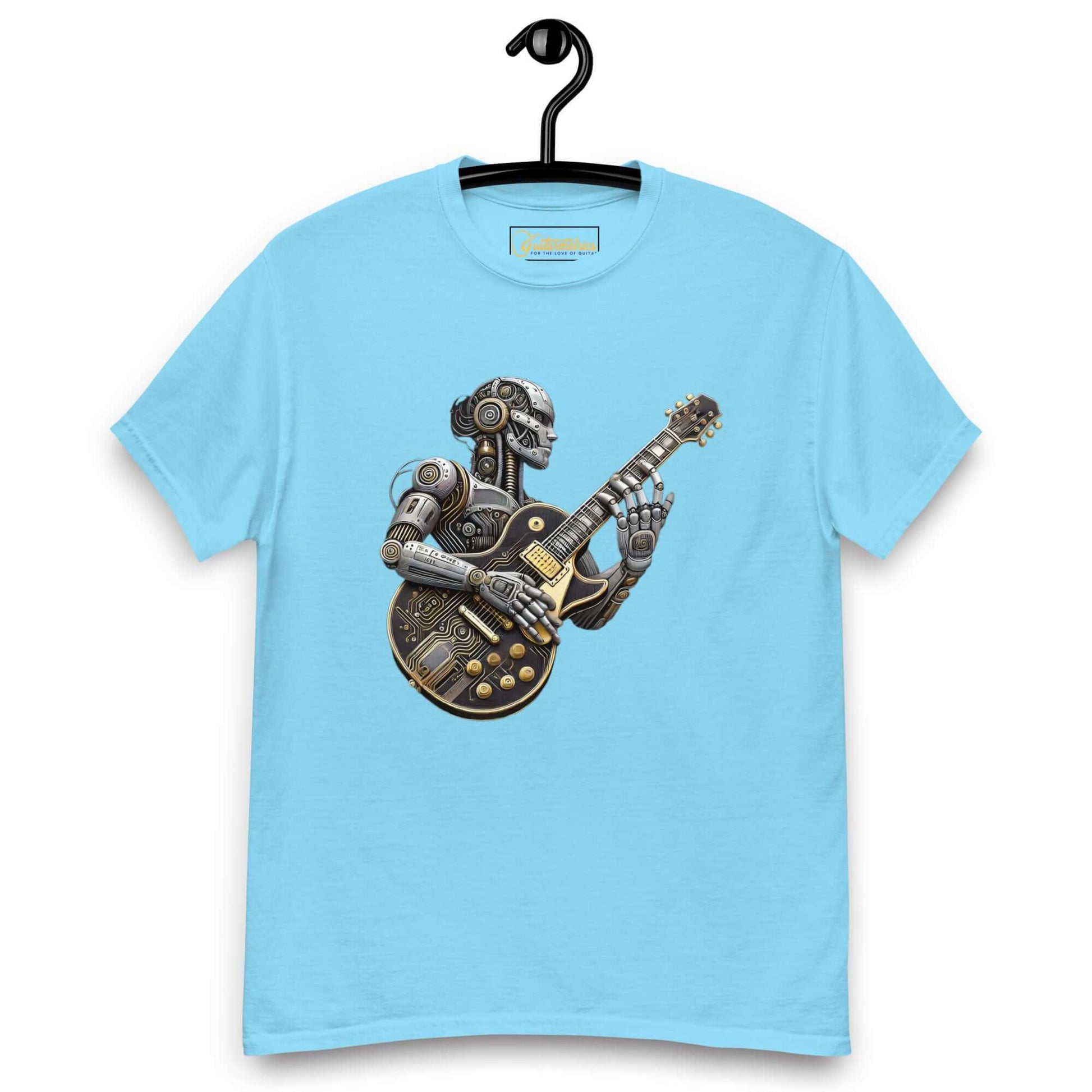 AI Guitar Art Unisex T-shirt Sky guitarmetrics