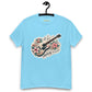 Melody in Bloom Unisex Guitar T-shirt Sky guitarmetrics