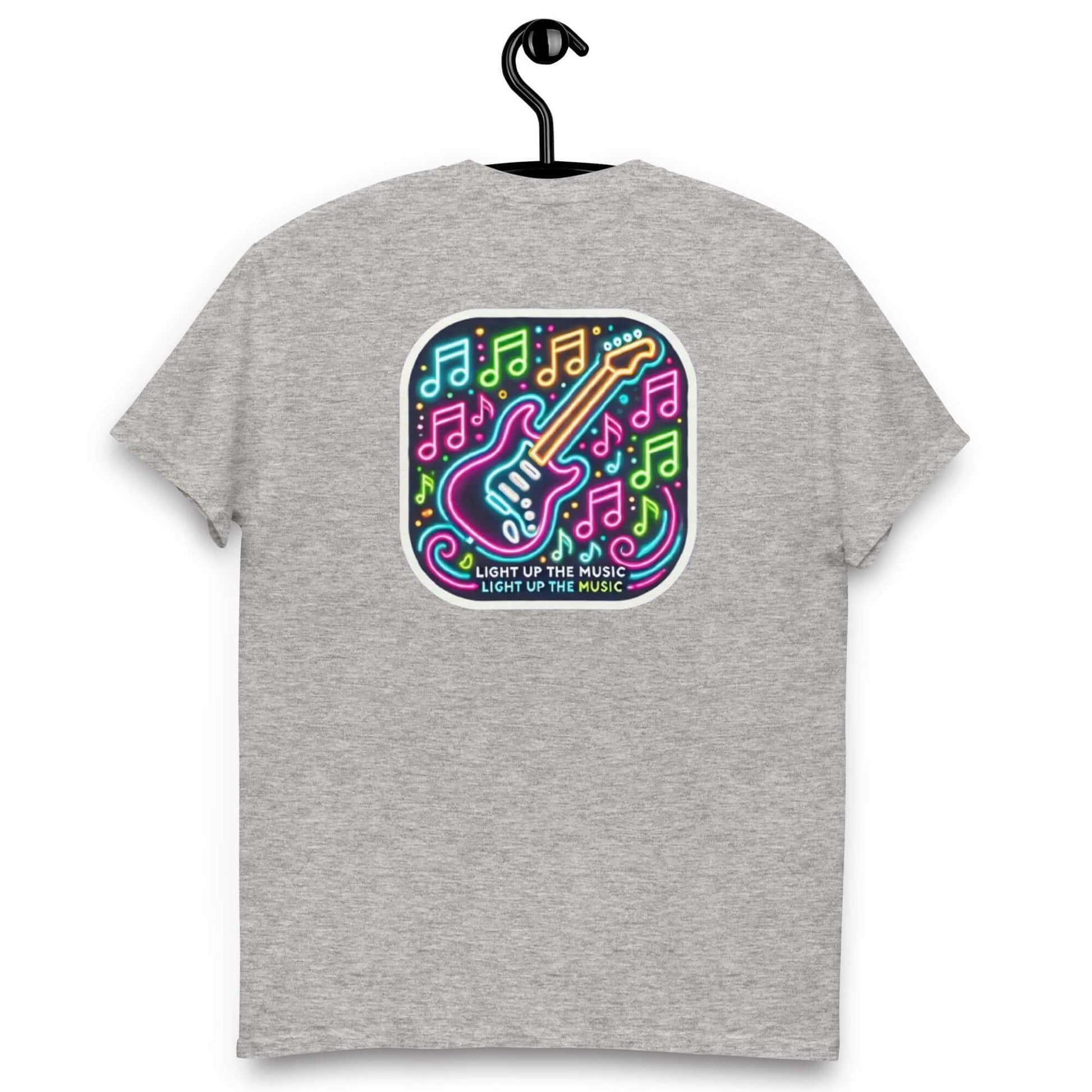 Light Up the Music Unisex Guitar T-shirt guitarmetrics