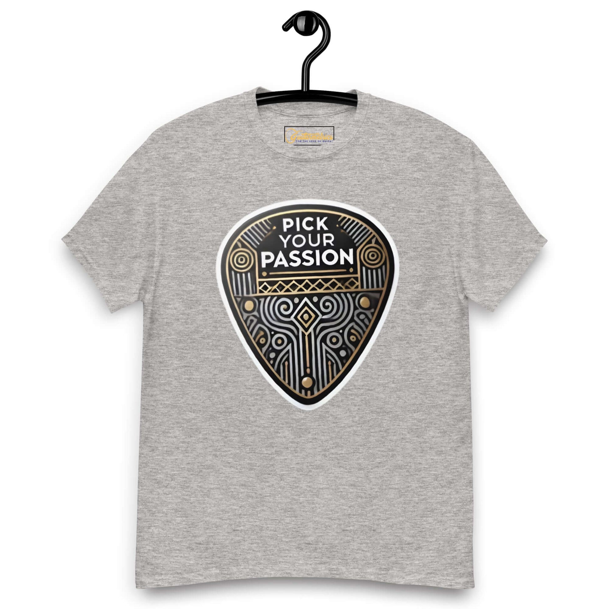 Pick your Passion Unisex classic Guitar tee Sport Grey guitarmetrics