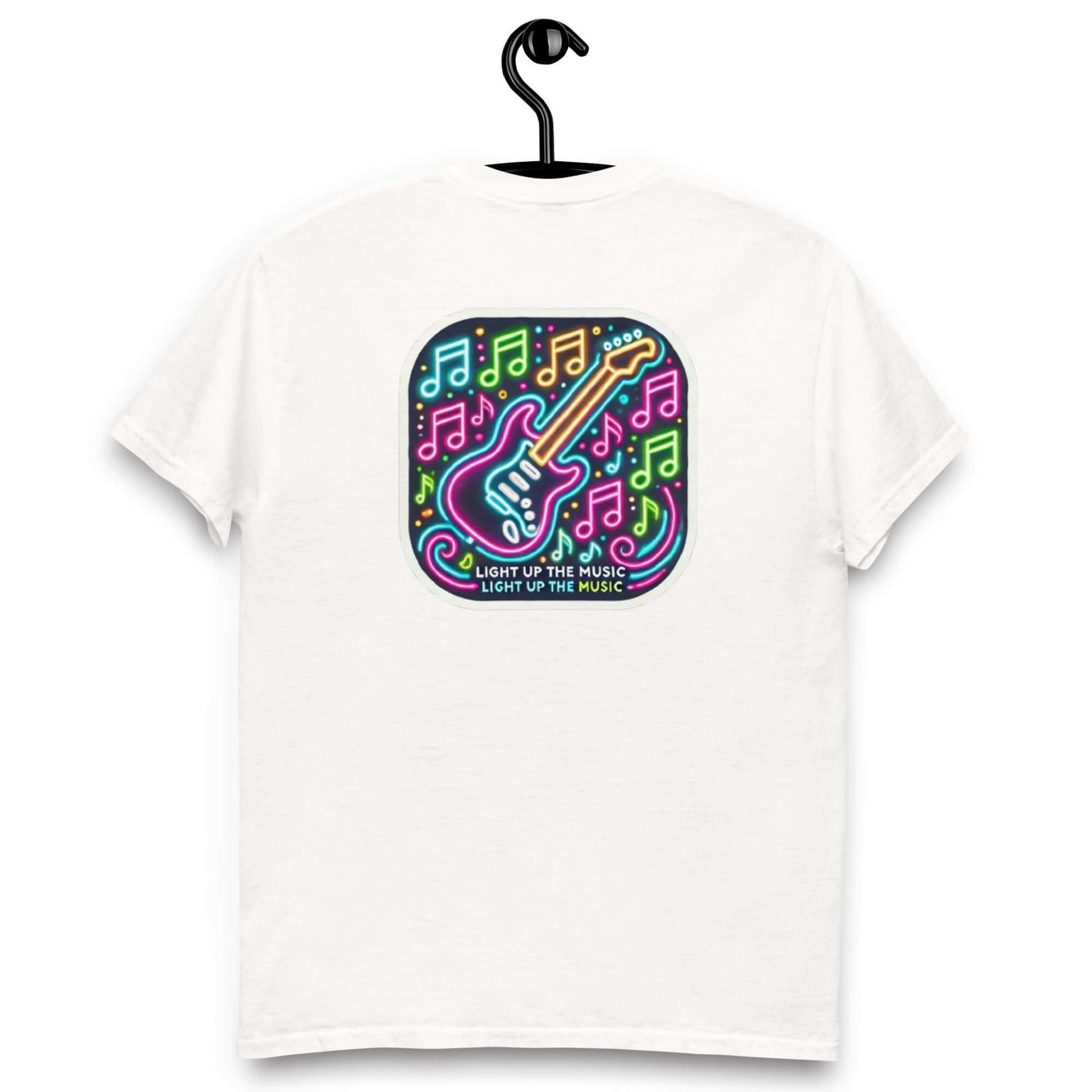 Light Up the Music Unisex Guitar T-shirt guitarmetrics