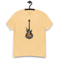 Illustrated Guitar Unisex classic tee Yellow Haze guitarmetrics