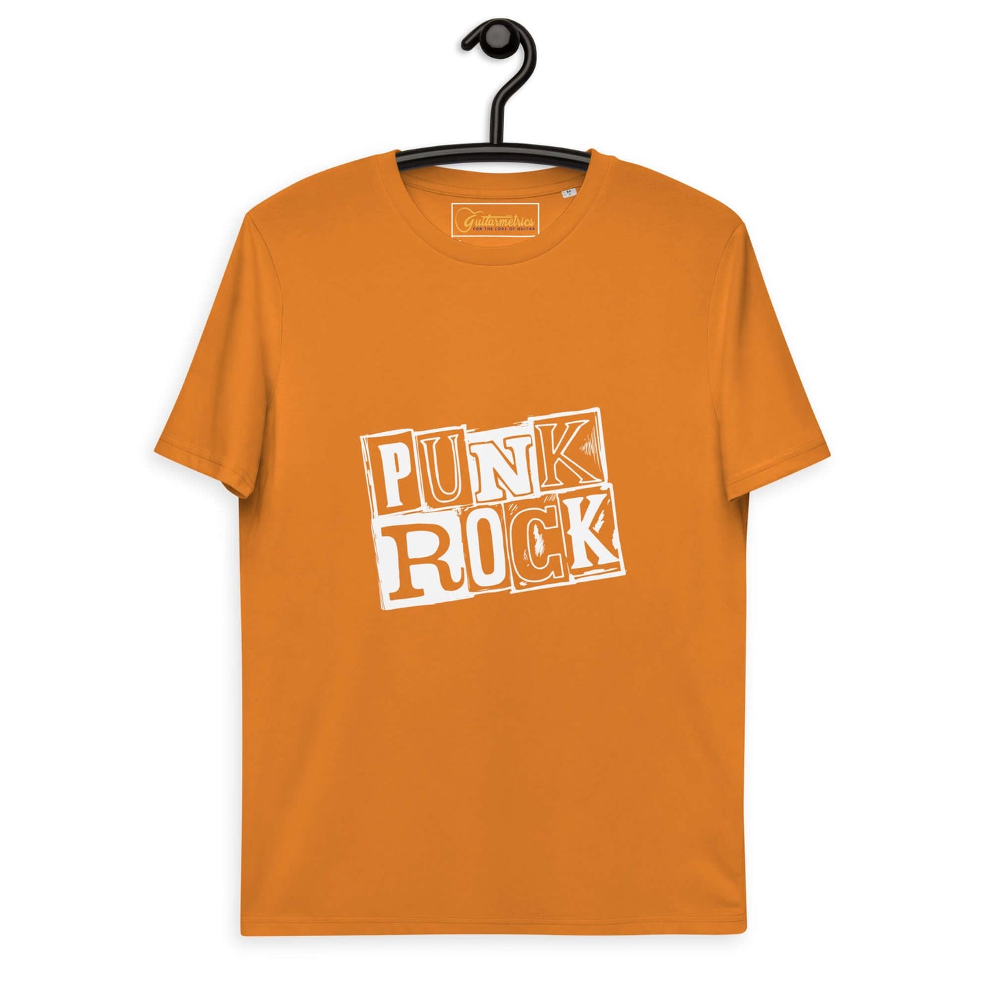 Punk Rock Unisex organic cotton t-shirt Day Fall guitarmetrics