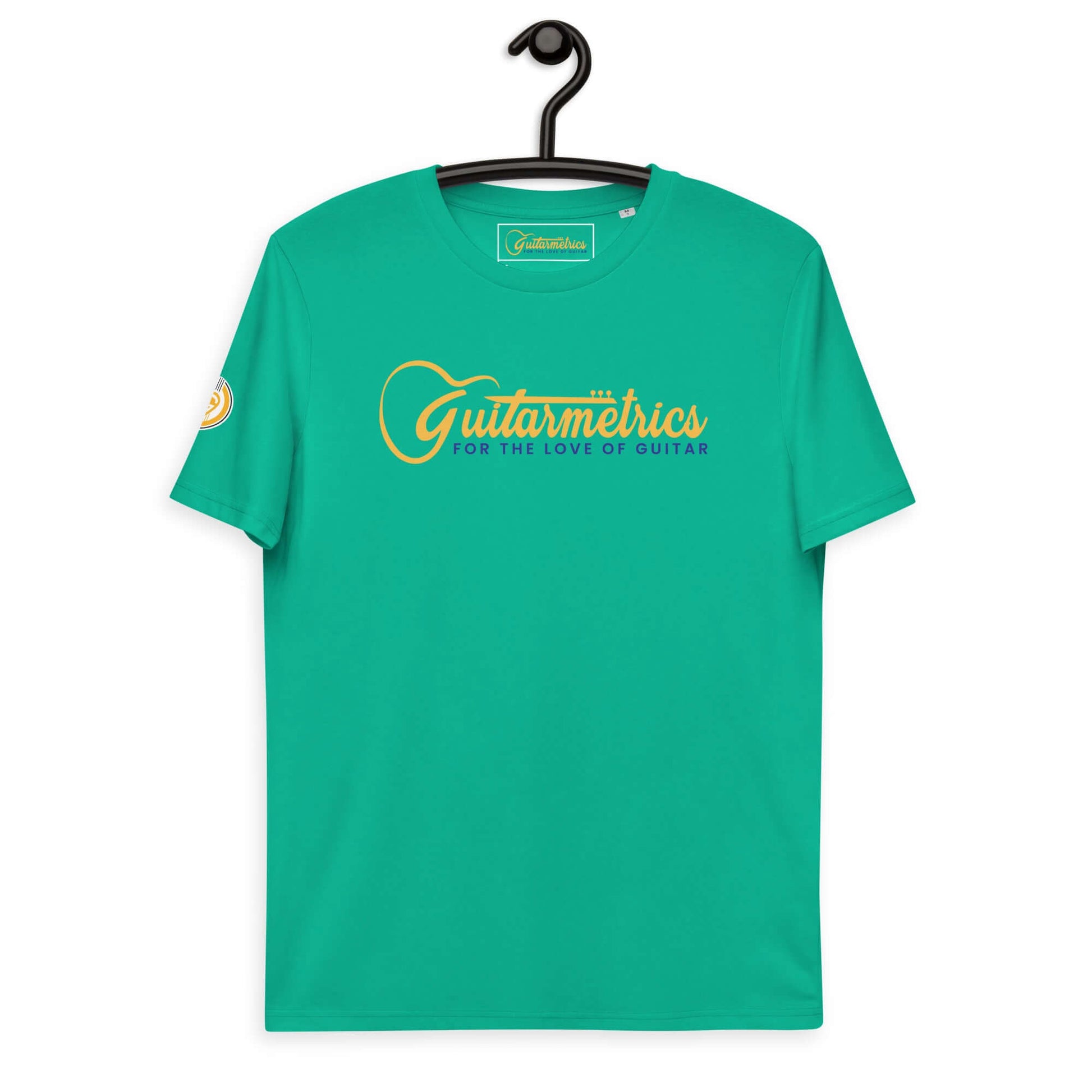 Guitarmetrics™ Unisex organic cotton t-shirt Go Green guitarmetrics