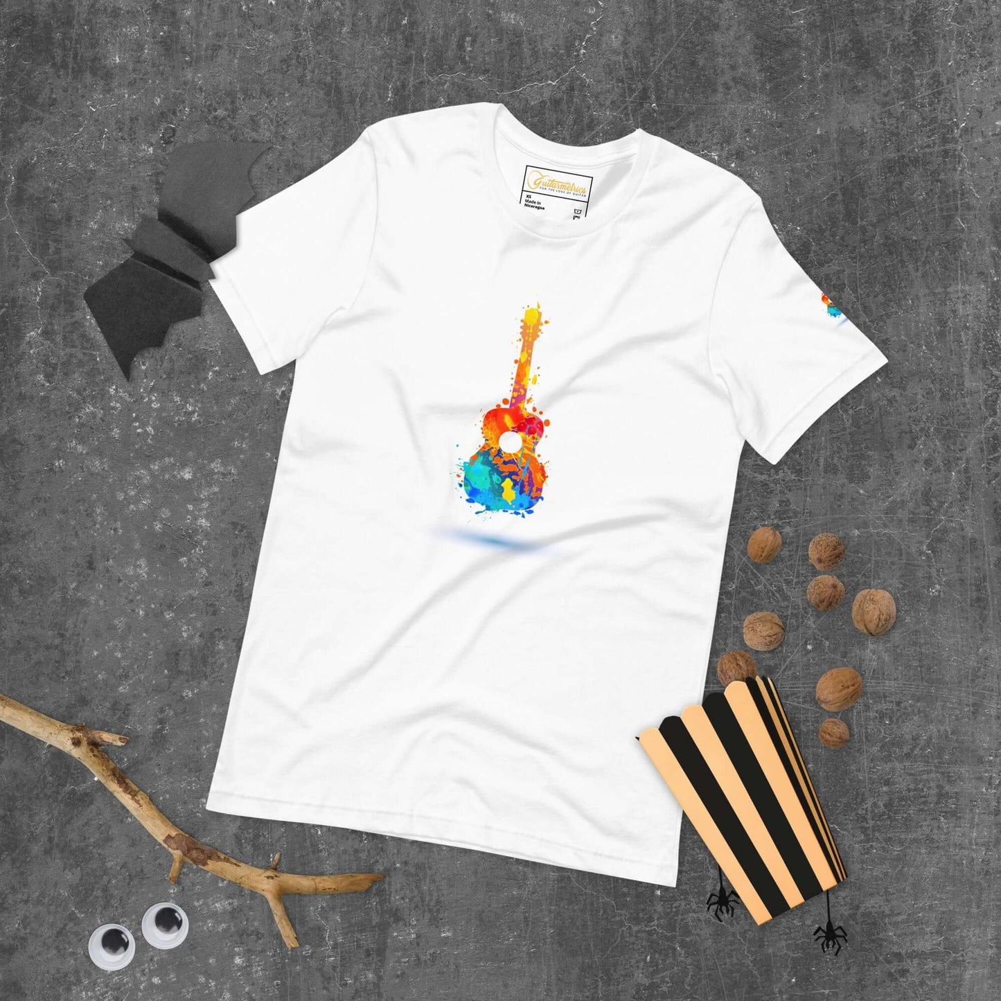 Guitar Art Unisex t-shirt guitarmetrics