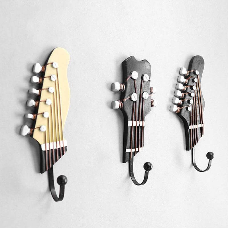 Guitar headstock shaped hooks guitarmetrics