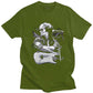Classic Viktor Guitar T Shirt Army Green guitarmetrics