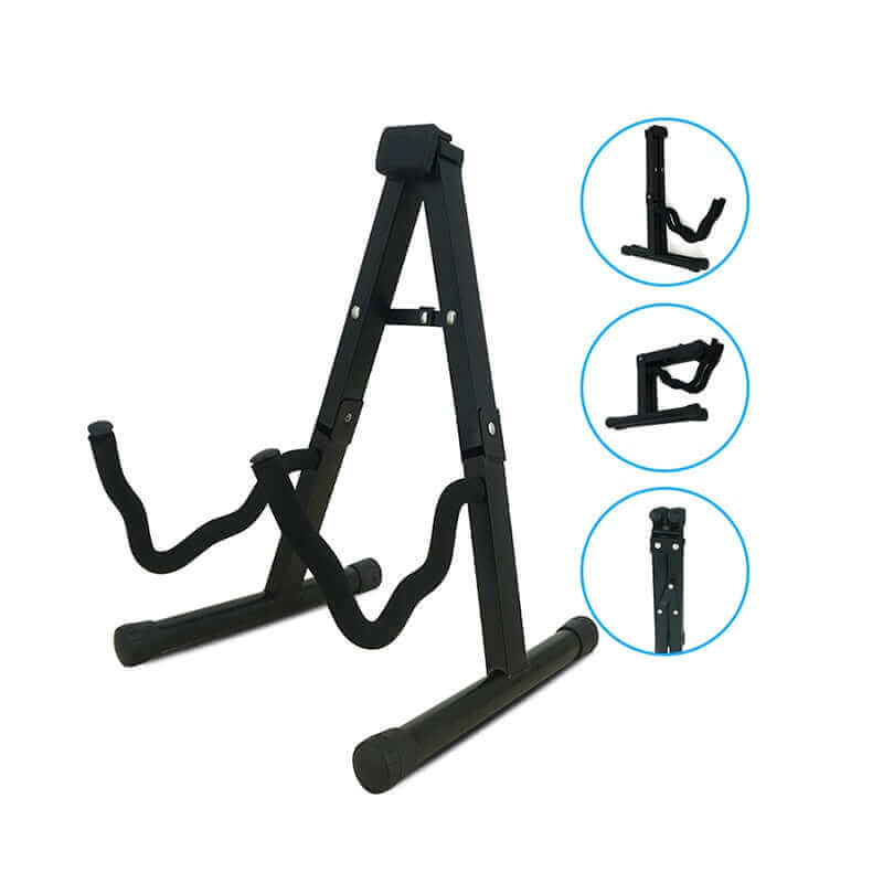 Universal Foldable Portable Guitar Stand guitarmetrics