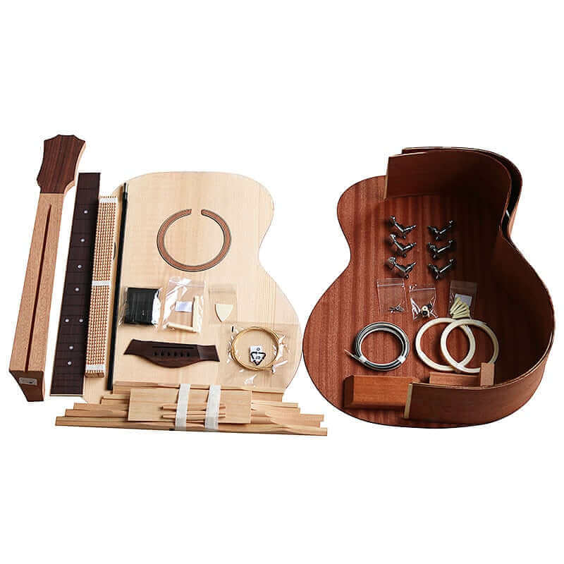 Hongyin premium 41 inch GA rounded DIY guitar kit Default Title guitarmetrics
