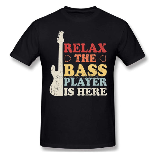 Bass player tshirt print | Bass guitar tshirt Black guitarmetrics