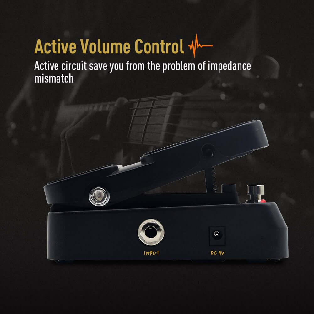 Sonicake 2 in 1 Active Volume Vintage Wah Guitar Effects Pedal guitarmetrics