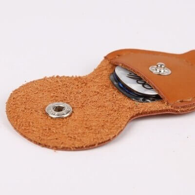 Guitar Picks leather case key holder guitarmetrics