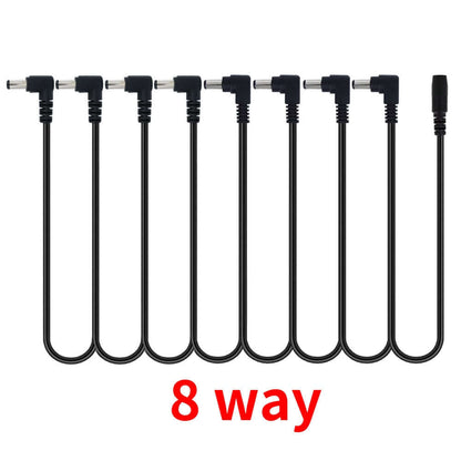 Guitar Effects Pedal Accessories Power Supply Cable 1 to 8 Cable guitarmetrics