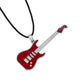 Gothic Metal Guitar Necklace Chain RED ROPE CHAIN guitarmetrics