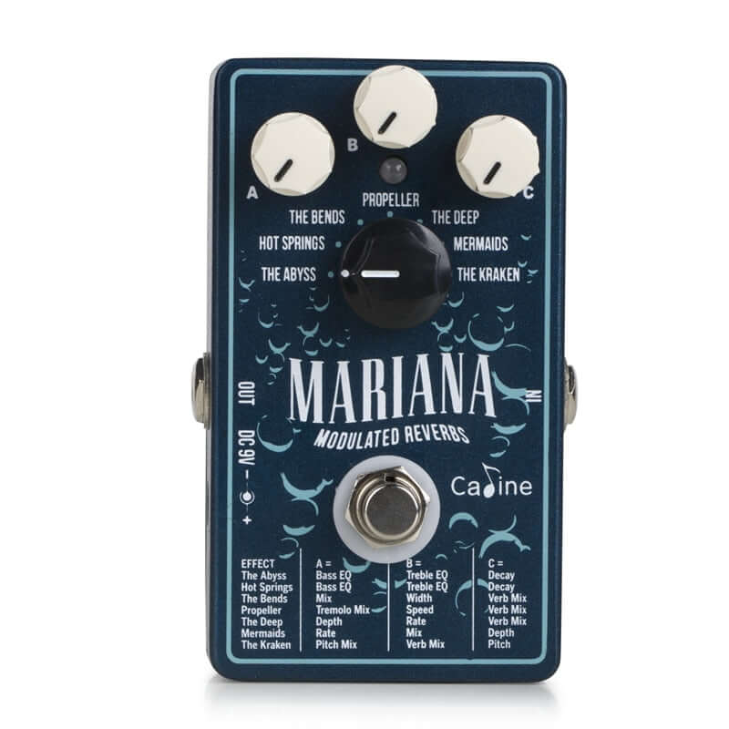 Caline CP-507 Mariana Reverb Guitar effect pedal Default Title guitarmetrics