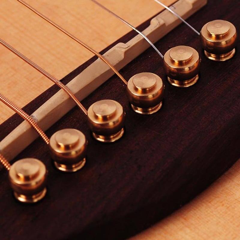 Set of Acoustic Guitar Saddle Bridge Pins guitarmetrics