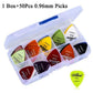 Guitar accessories set (Picks, capo, fingertip protector) 50 0.96 Box guitarmetrics