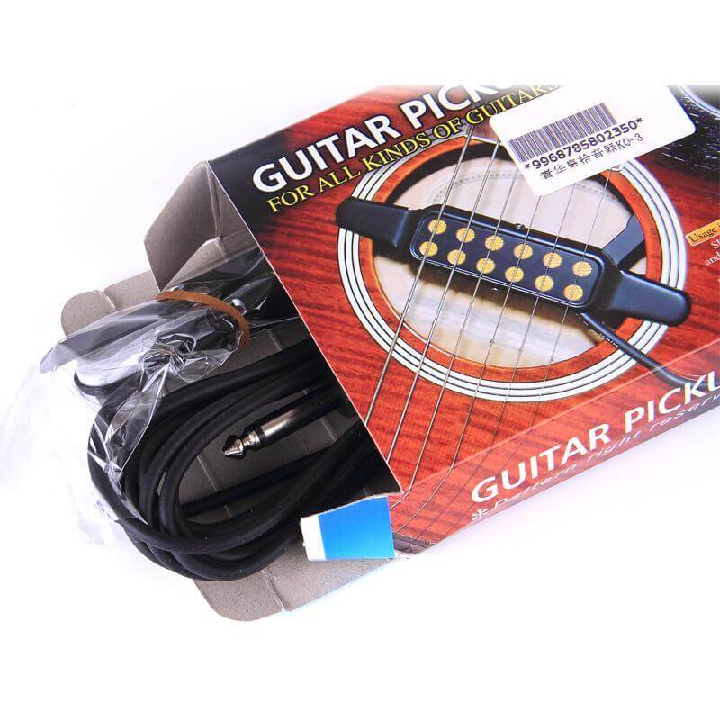 High Quality Low Noise Acoustic Guitar soundhole Pickup guitarmetrics