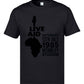 Live Aid Rock Music guitar print T-shirt Black guitarmetrics