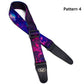 High-quality Adjustable Guitar Strap Pattern 4 guitarmetrics