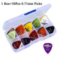 Guitar accessories set (Picks, capo, fingertip protector) 50 0.71 Box guitarmetrics