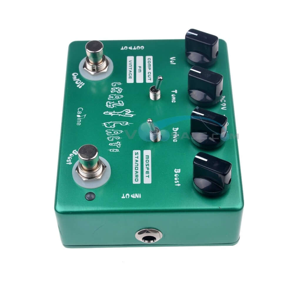 Crazy Cacti Overdrive Guitar Effect Pedal True Bypass