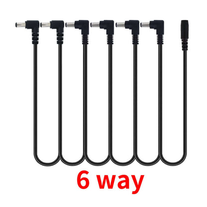 Guitar Effects Pedal Accessories Power Supply Cable 1 to 6 Cable guitarmetrics