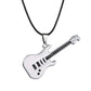 Stainless Steel Guitar Necklace For Men 3 guitarmetrics