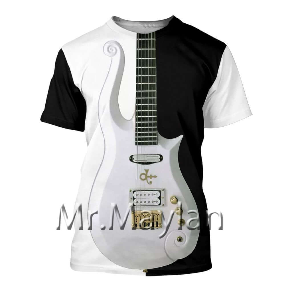 New Rock Music Guitar 3D Tshirt guitarmetrics