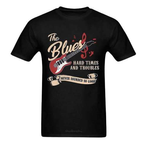 Guitar tshirt | Blues music theme clothing guitarmetrics