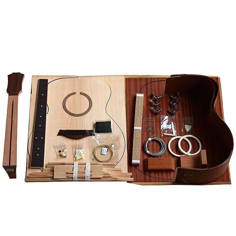 Hongyin premium 41 inch GA rounded DIY guitar kit guitarmetrics