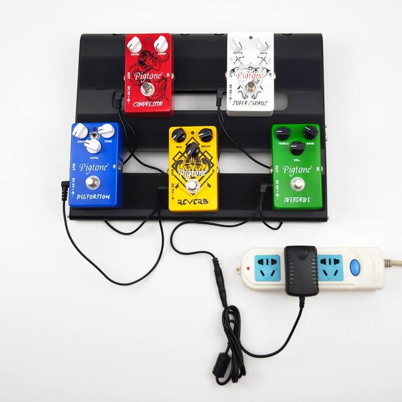 Electric Guitar Effect Pedal Power Supply Accessories Cables guitarmetrics