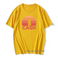 Johnny Cash Guitar Sunset print T Shirt guitarmetrics