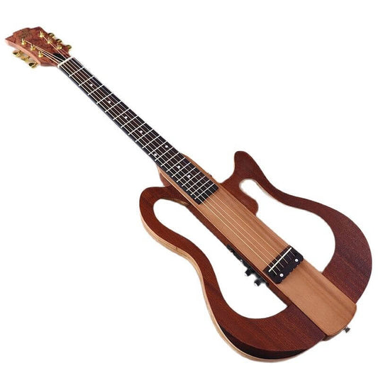 V-Glorify Foldable Silent Acoustic Guitar with Bracket guitarmetrics