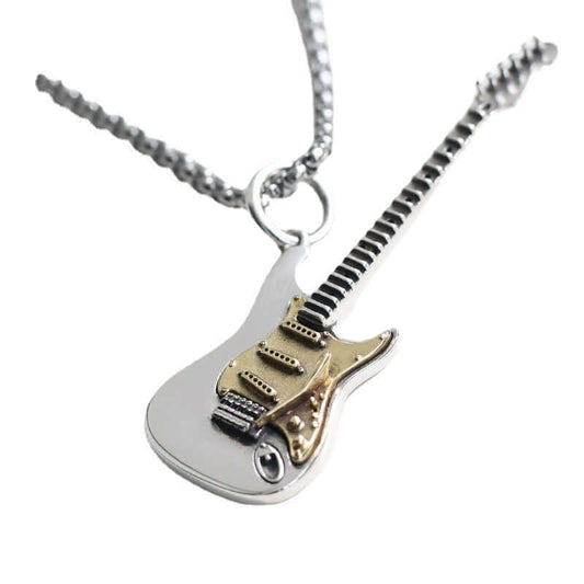 Guitar music-themed pendant and ring guitarmetrics