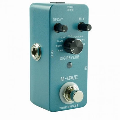M-VAVE DIG Reverb Guitar Effect Pedal M-VAVE DIG Reverb FREE SHIPPING WORLDWIDE guitarmetrics