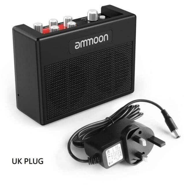 Mini guitar amp (Ammoon) UK Plug FREE SHIPPING guitarmetrics