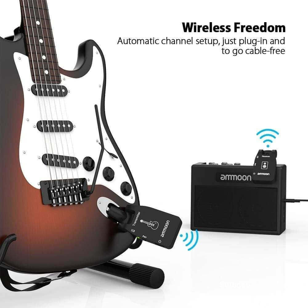 Premium wireless guitar system (Ammoon) guitarmetrics