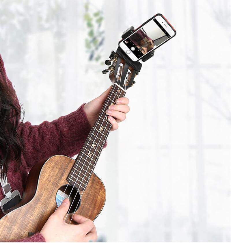 Guitarcamz™ Headstock camera mount for guitar (Guitar cam) guitarmetrics