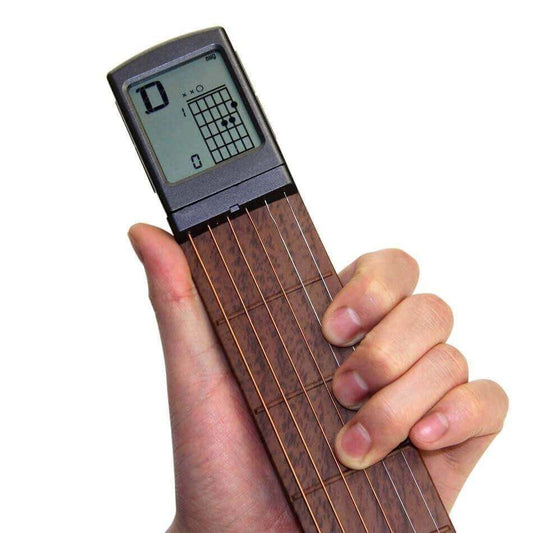 Chord Pal™ Portable digital guitar chords trainer guitarmetrics