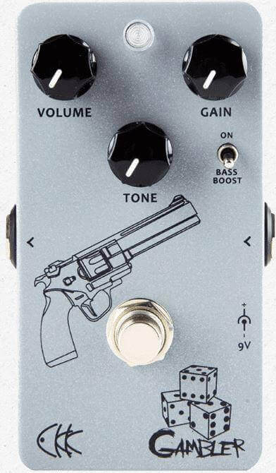 high gain overdrive pedals CKK Gambler High-Gain best Overdrive Effects Pedal