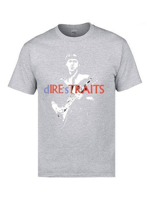 Dire Straits t shirt (Lynskey) Gray guitarmetrics