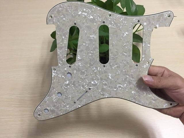 Custom Pickguard For 1999 - 2014 Made In Japan Marcus Miller Artist Series Signature Jazz Bass - Solid Black Thin .060" | Canada - Foto 3