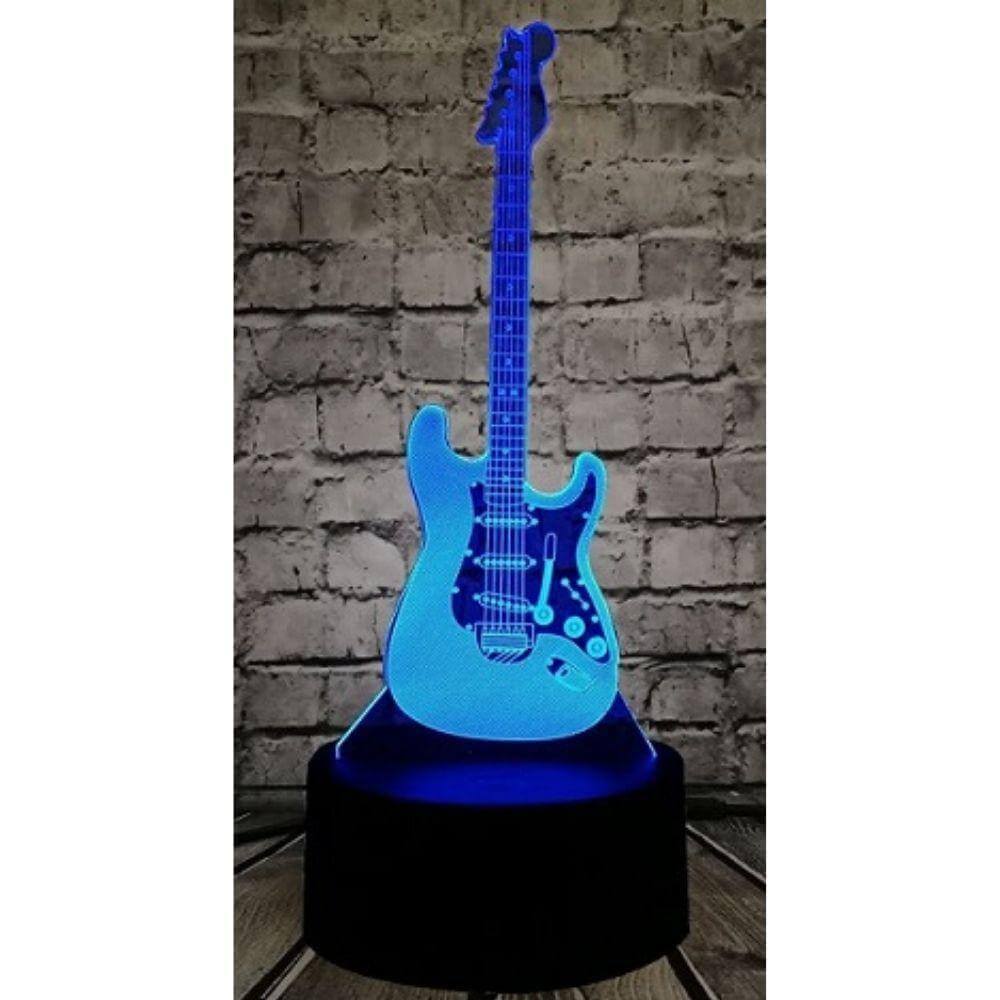 Amroe™ Guitar lamp (3D illusion lamp) guitarmetrics