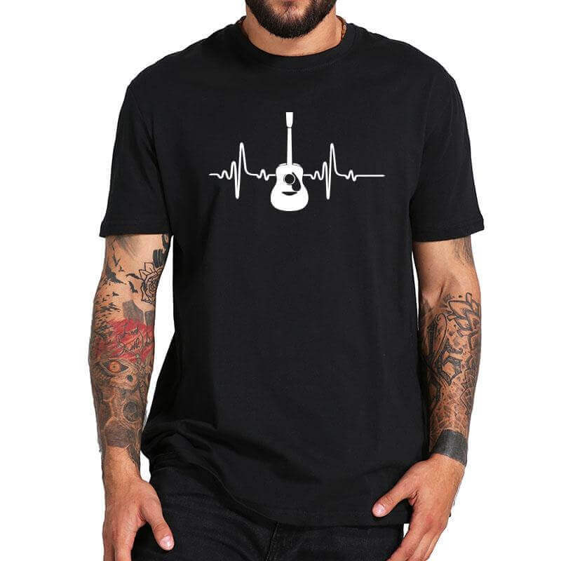 Guitar beat T shirt for guitar enthusiasts guitarmetrics